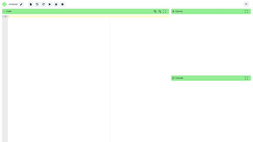 React Python IDE